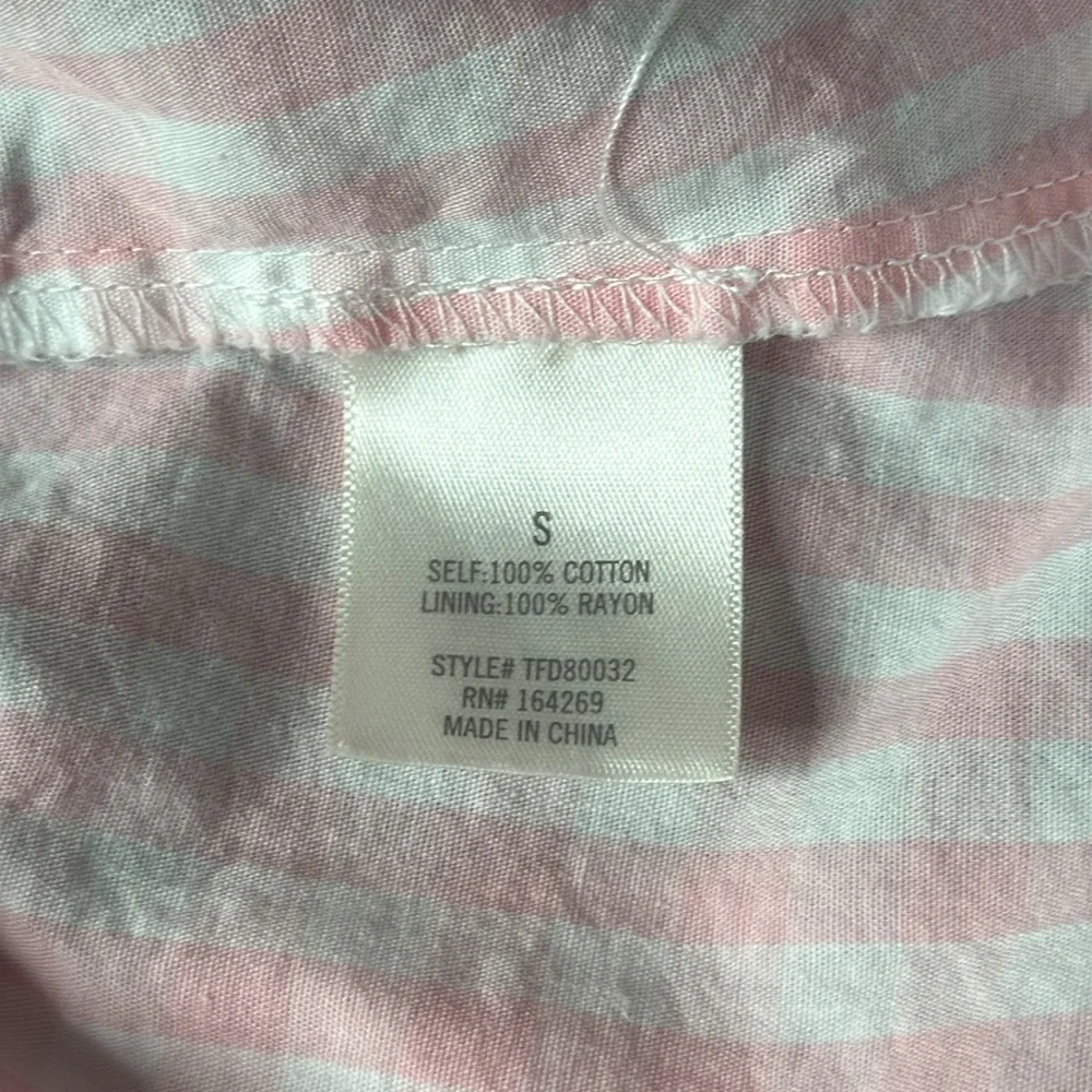 Blue Rain Pink Gingham Dress‎ size Small Cotton - Picture 9 of 9
